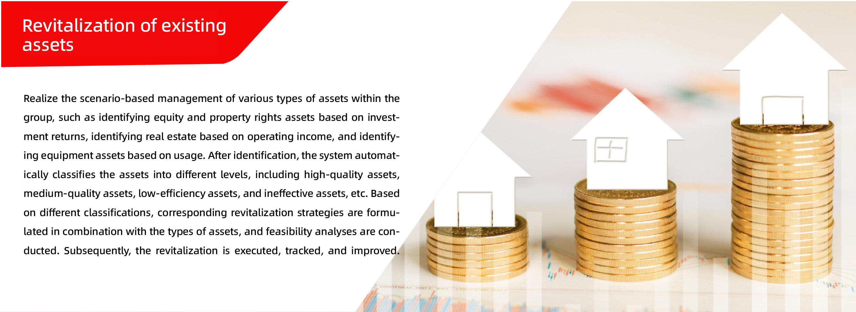 Revitalization of existing assets