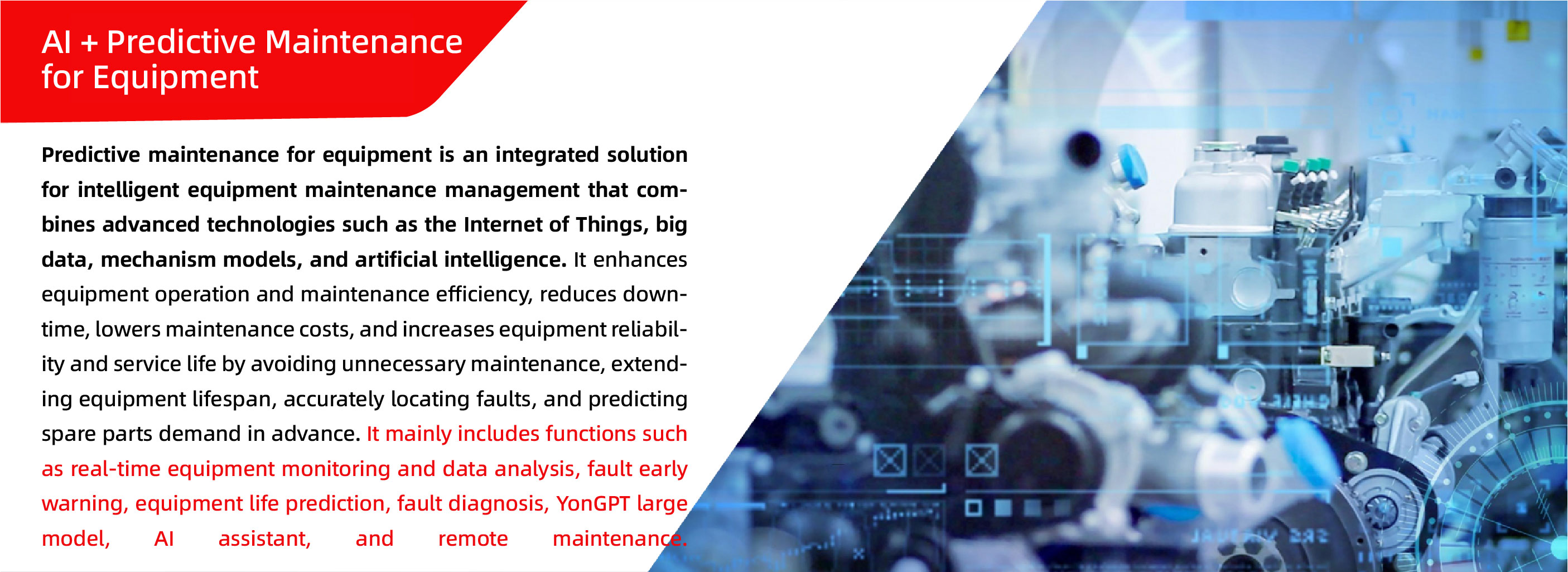 AI + Predictive Maintenance for Equipment