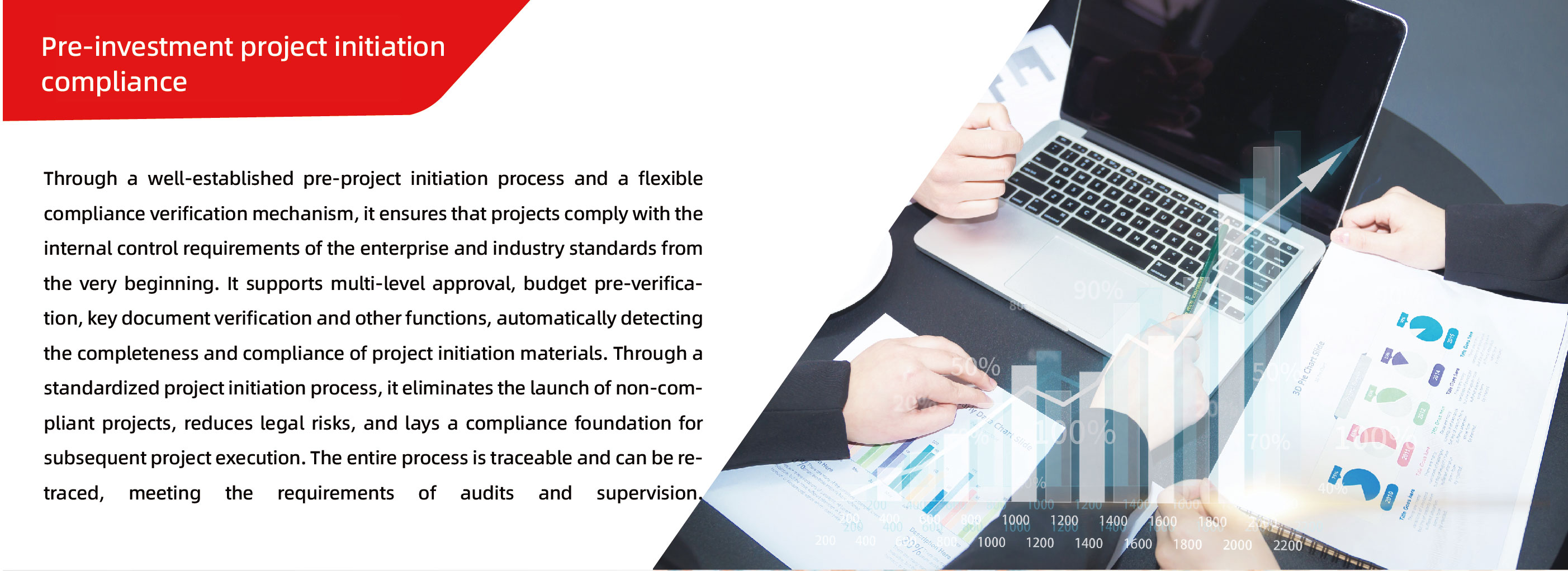 Pre-investment project initiation compliance