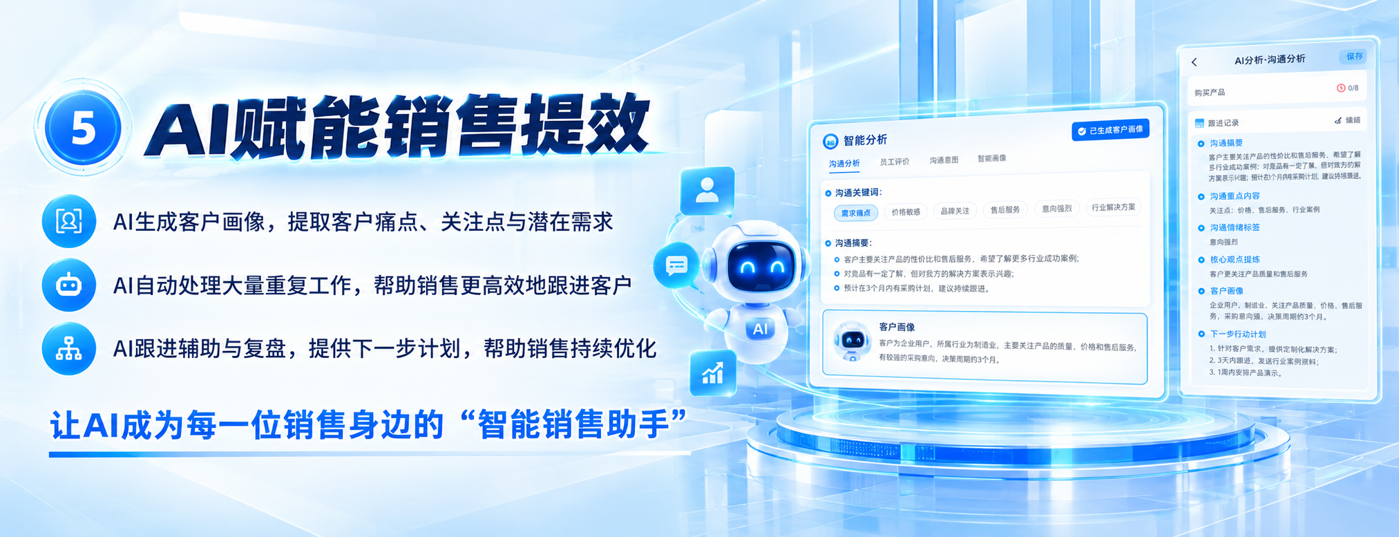 AI赋能销售提效