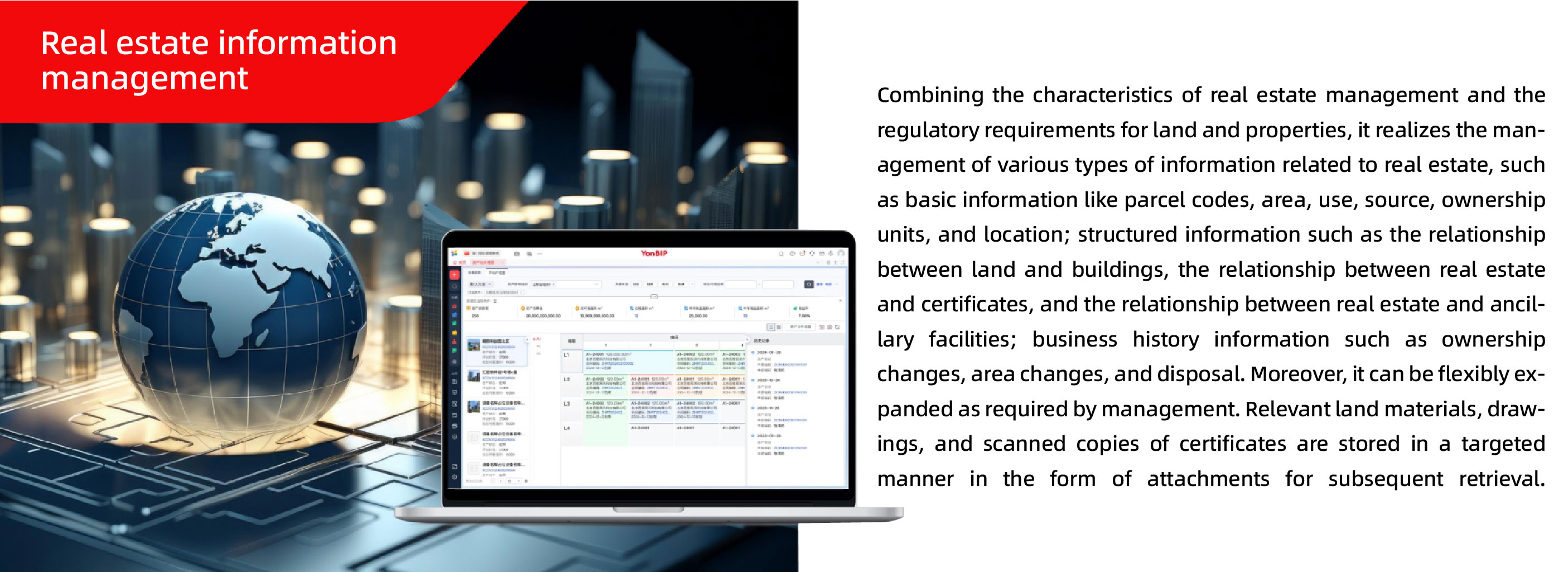 Real estate information management