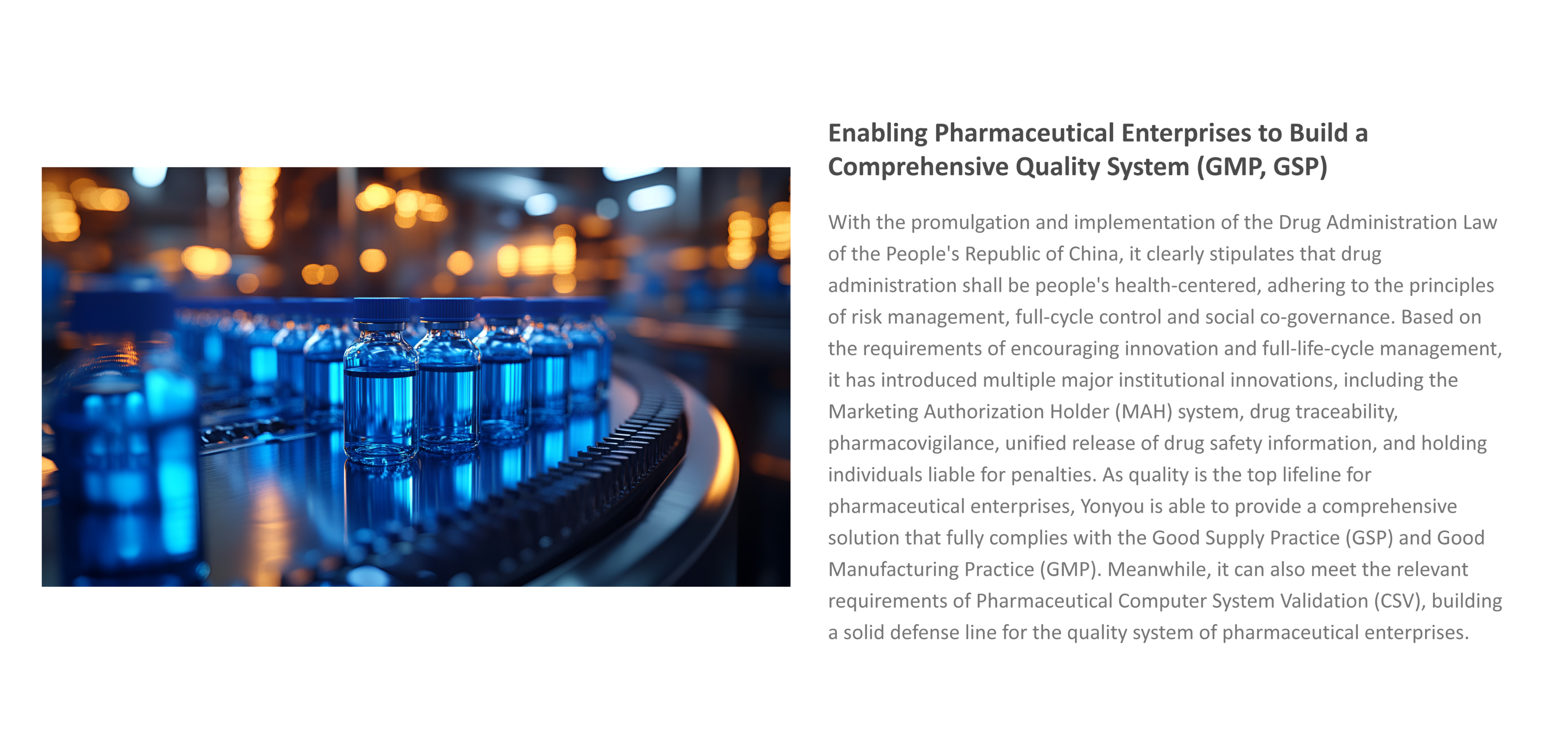 Comprehensive Quality System